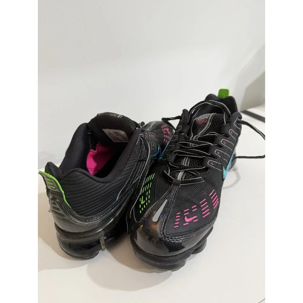 Nike Air VaporMax 360 Black Green Strike Pink Blast CK2718-003 Mens Size 9